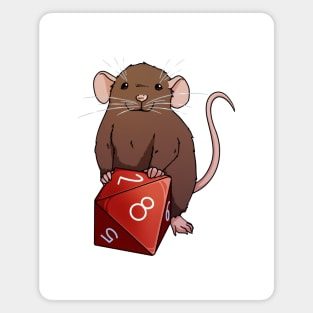 Dice Mice - D8 Magnet